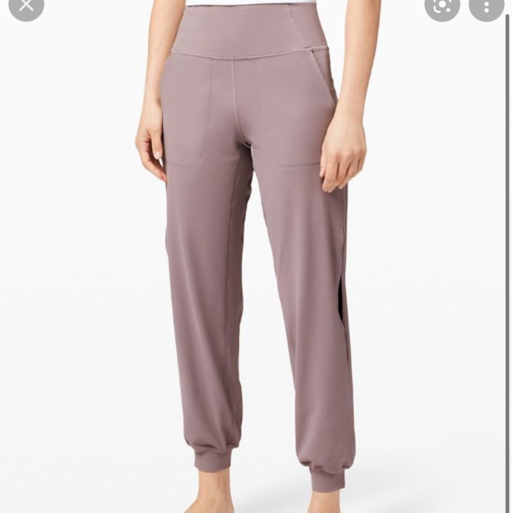 Lululemon align cool vent jogger purple size 8